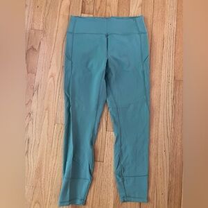 Lululemon In Movement 25” Tight in Mystic Green, Size 10